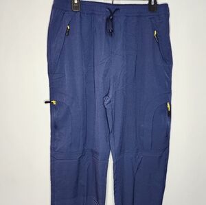 Womans Royal Blue Outdoor, Active, Quick drying Cargo Pant, Sz Large, NEW